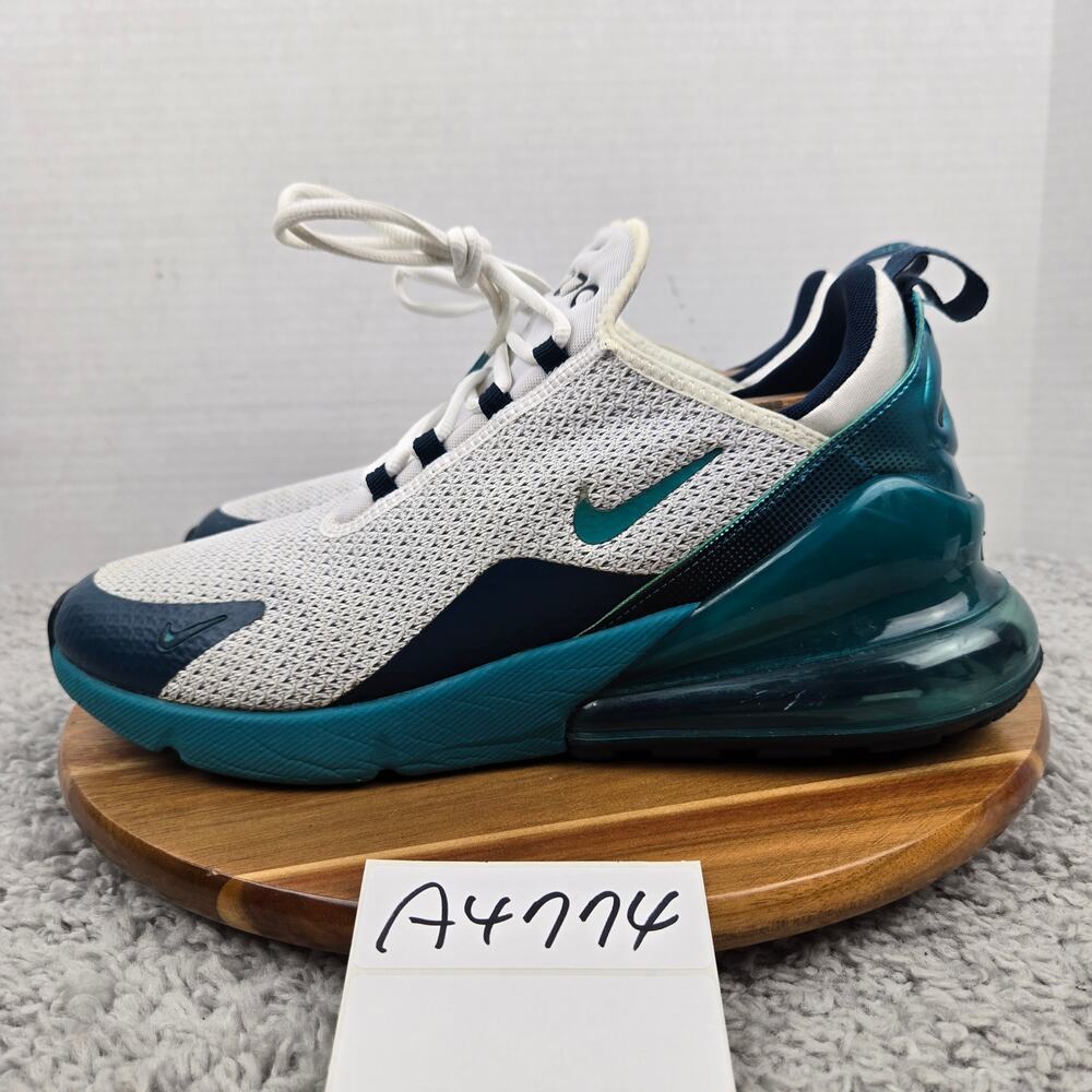 Nike Men 11 Air Max 270 Spirit Teal Athletic Gym Daily Casual Sneaker AQ9164-102